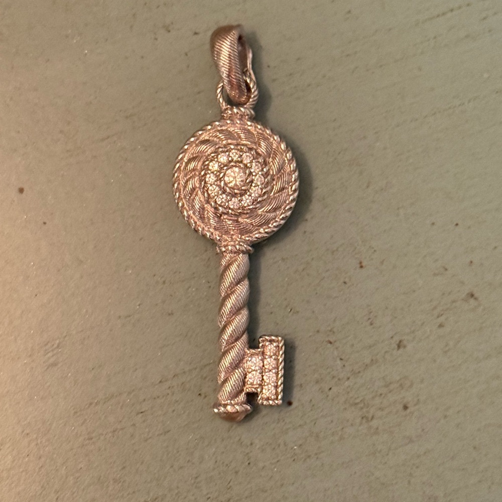 Judith Ripka Sterling Silver Key Enhancer - Picture 3 of 4